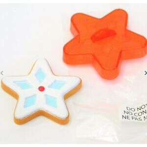 American Girl Christmas Cookie & Cutter Set Star Baking Food Accessories Toys